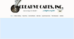 Desktop Screenshot of creativecakesny.com